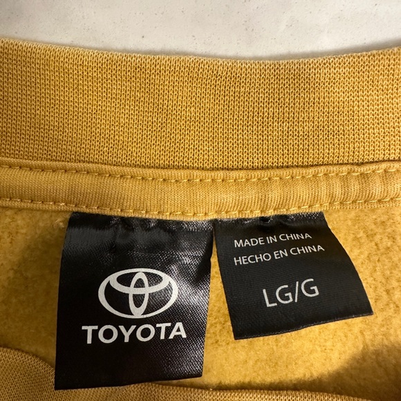 Toyota Men's Short Sleeve Graphic Tee - Mustard Yellow - Picture 3 of 5